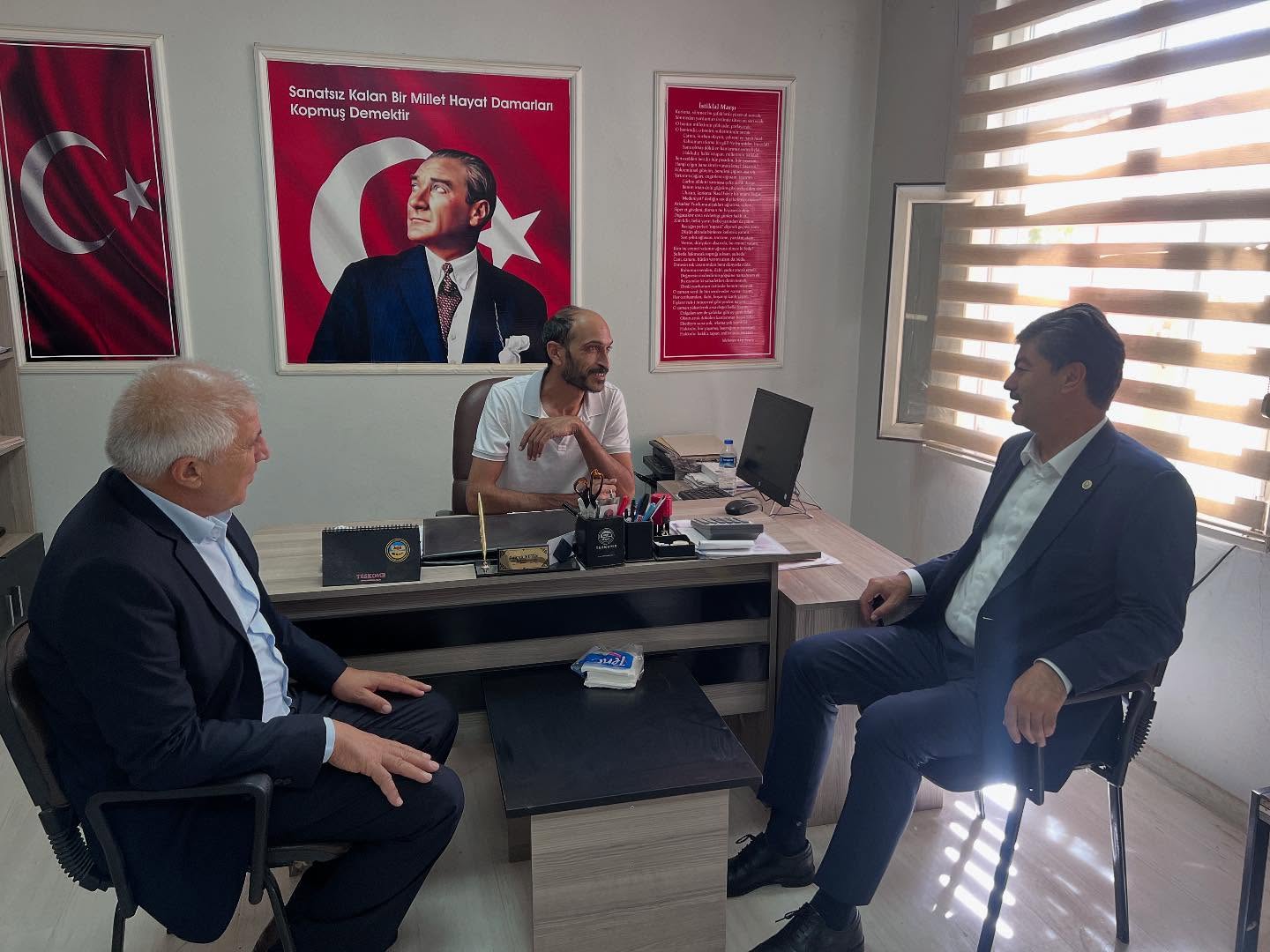 Necmettin Erkan Gerger’de Esnafla Buluştu: “Güçlü Gelecek Esnafımızla Mümkün”