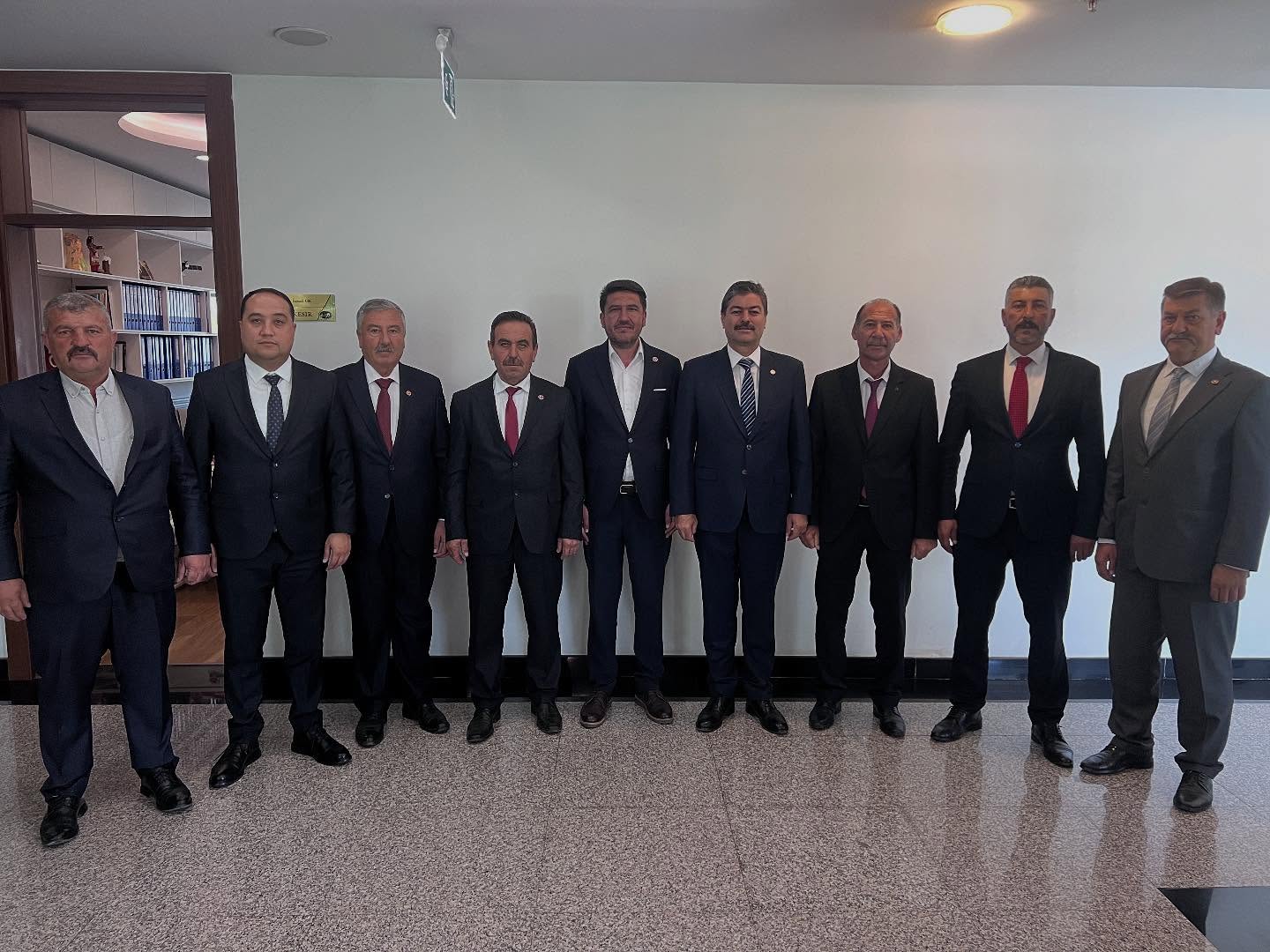 Necmettin Erkan, Kırşehir İl Genel Meclis Üyeleriyle TBMM’de Bir Araya Geldi