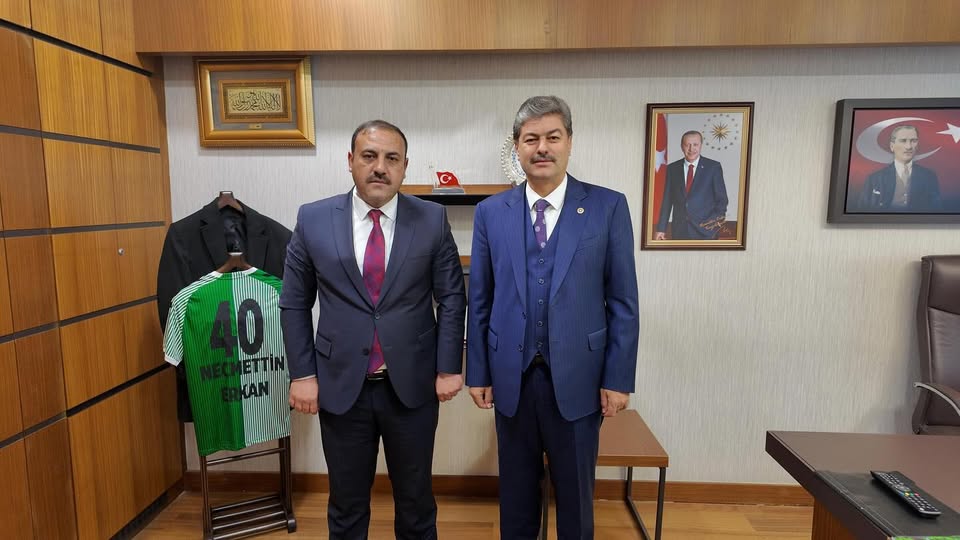 Kırşehir İçin Birlik Mesajı: Erkan ve Başkan Hakanoğlu TBMM’de Buluştu