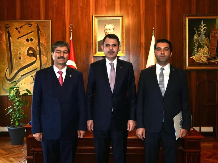 Milletvekili Necmettin Erkan’dan Bakan Murat Kurum’a Çiçekdağı Sunumu: “Şehrimizin Önceliklerini Yakından Takip Ediyoruz”