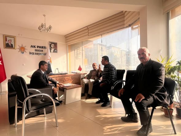 Milletvekili Necmettin Erkan’dan Mucur AK Parti İlçe Teşkilatına Ziyaret