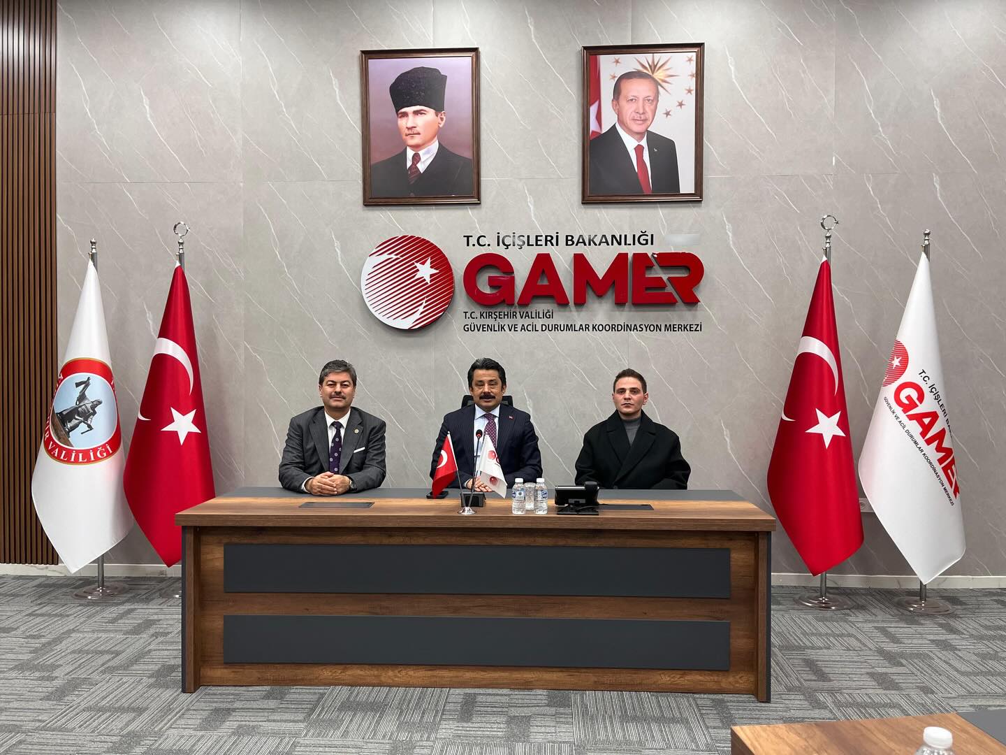 Milletvekili Necmettin Erkan’dan Kırşehir GAMER’e Ziyaret: “Güvenlik ve Kriz Yönetiminde Güçlü Koordinasyon”