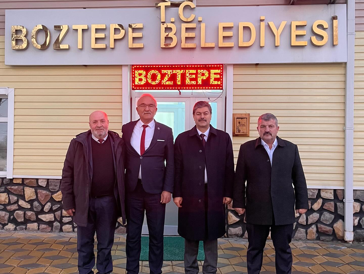 Necmettin Erkan’dan Boztepe’de İstişare Ziyareti