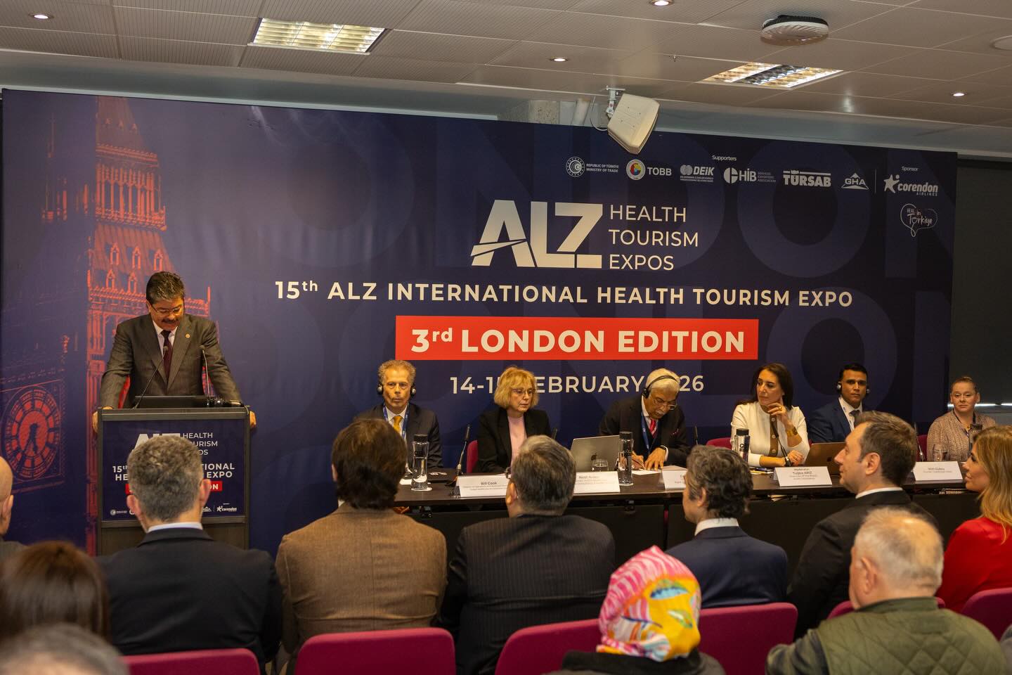Necmettin Erkan Londra’da: Türkiye Sağlık Turizminde Küresel Gücünü Pekiştiriyor