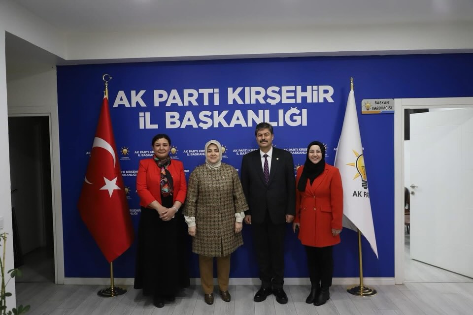 Necmettin Erkan ve Tuğba Işık Ercan’dan Kırşehir Teşkilatına Ziyaret