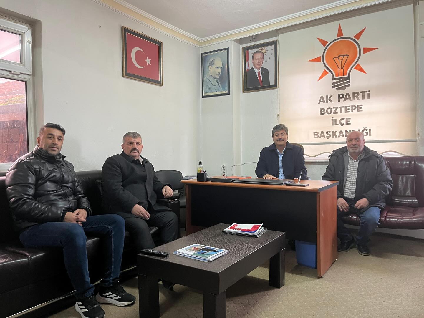 Necmettin Erkan Boztepe’de Teşkilatla İstişare Toplantısında