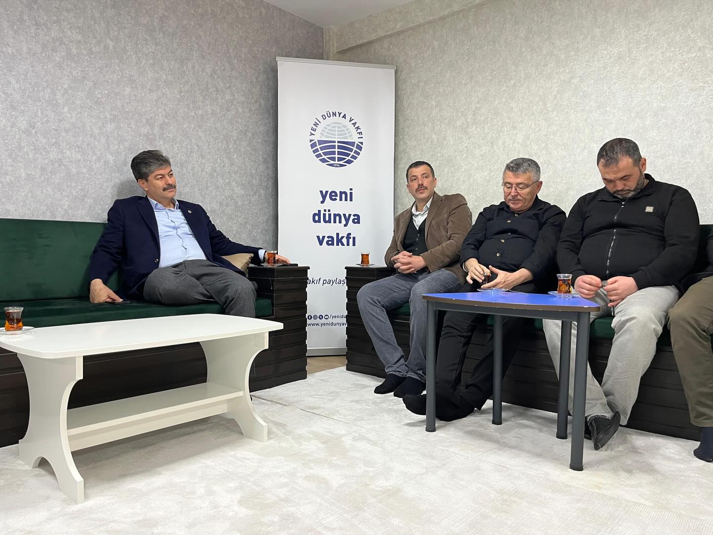 Necmettin Erkan’dan Cihannüma ve Yeni Dünya Vakfı’na Ziyaret