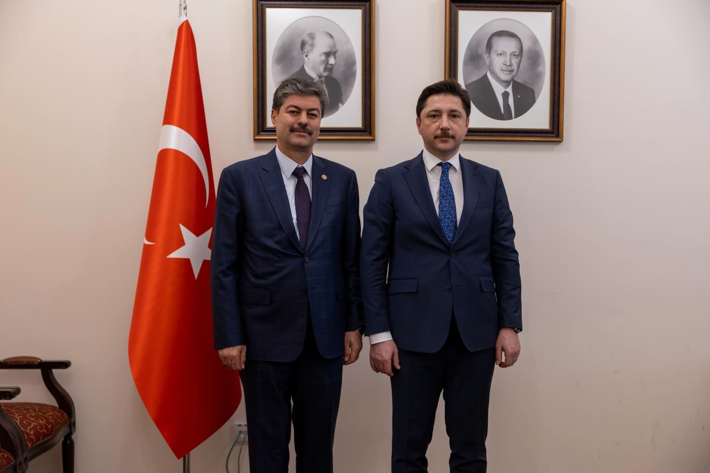 Necmettin Erkan’dan Adalet Bakanı Akın Gürlek’e Ziyaret: Kırşehir Projeleri Masada