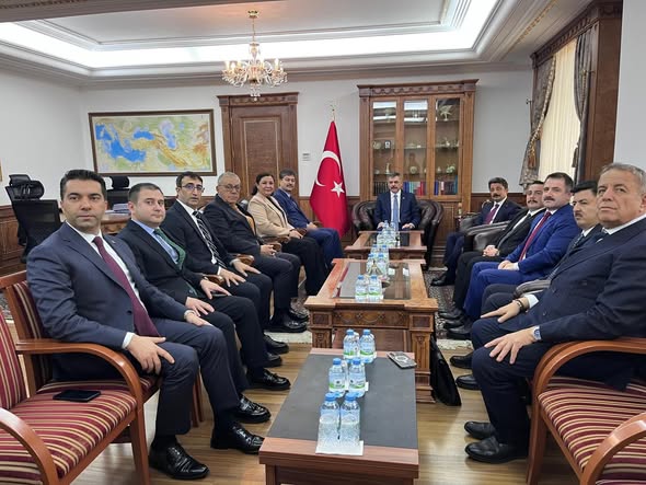 Necmettin Erkan, İçişleri Bakanı Mustafa Çiftçi ile Kırşehir Valiliği’ni Ziyaret Etti