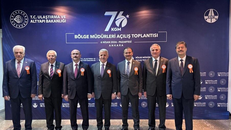 Necmettin Erkan, Karayolları 76. Bölge Müdürleri Toplantısı Açılışına Katıldı