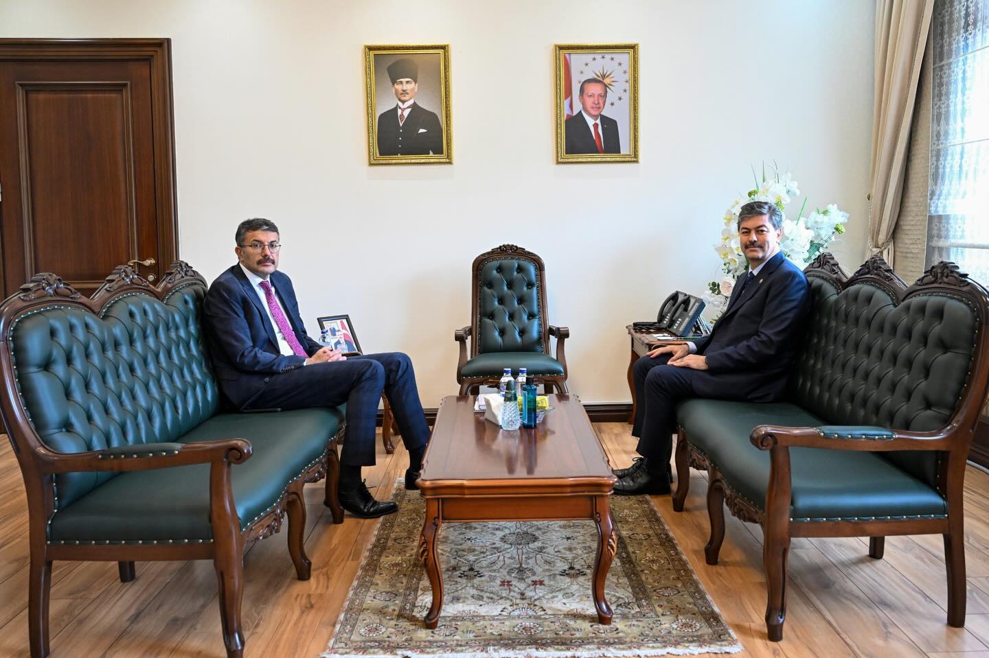 Kırşehir İçin Ankara’da Kritik Görüşme: Necmettin Erkan’dan Bakan Yardımcısı Ali Çelik’e Ziyaret