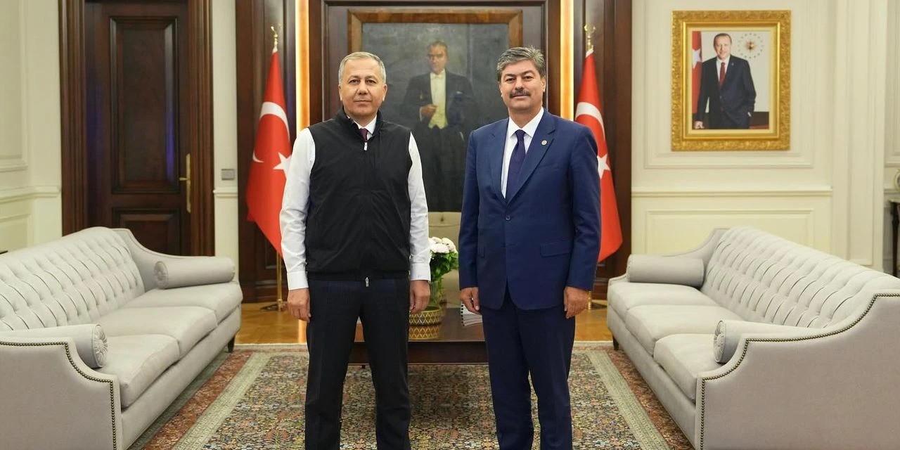 Necmettin Erkan, Bakan Yerlikaya ile Kırşehir’in Yatırım Gündemini Değerlendirdi