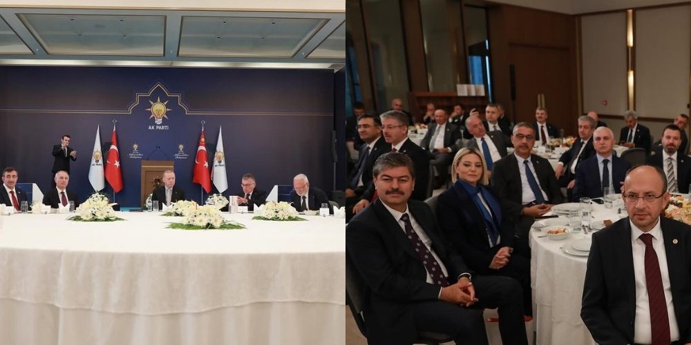 Cumhurbaşkanı Erdoğan, AK Parti Milletvekilleriyle Bir Araya Geldi