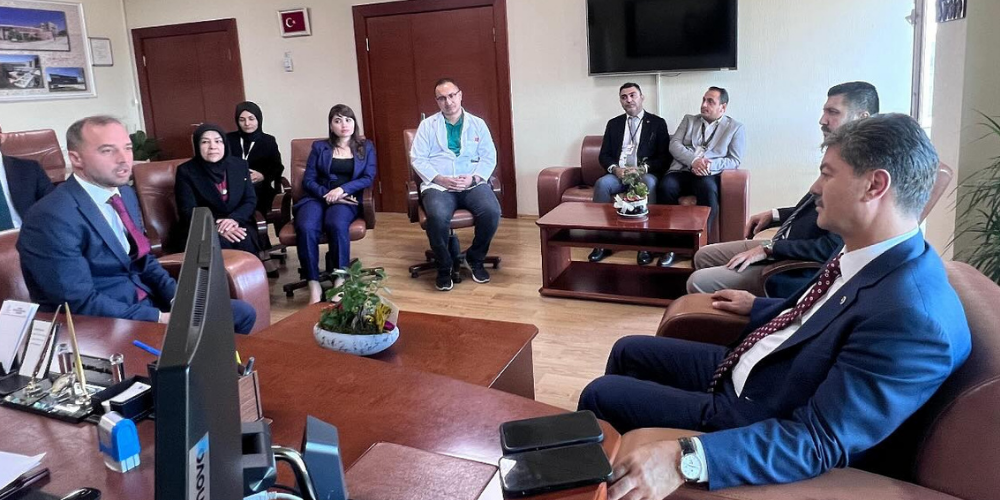 Ak Parti Milletvekili Necmettin Erkan’dan Kırşehir Eğitim ve Araştırma Hastanesi’ne Ziyaret