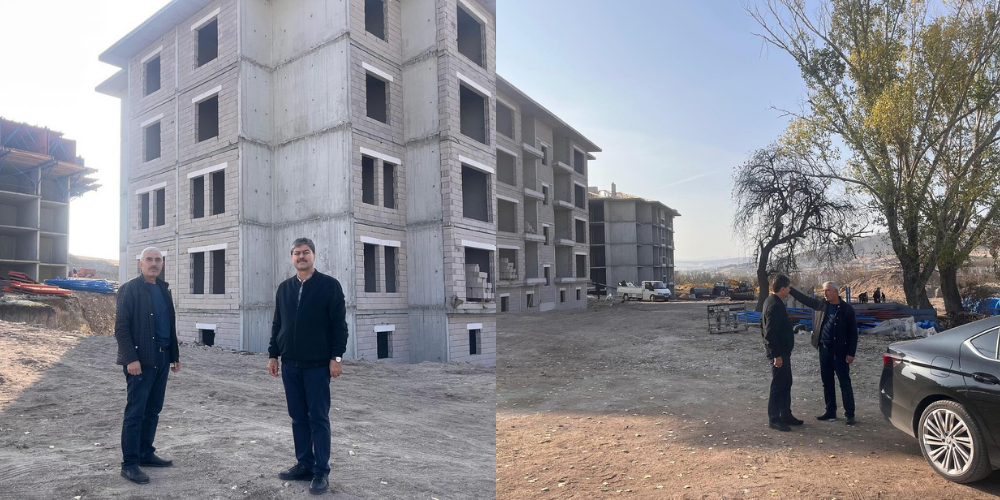 Milletvekili Necmettin Erkan, Akpınar TOKİ Konutlarını İnceledi