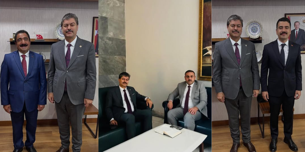Necmettin Erkan TBMM’de Kırşehir’in Temsilcilerini Ağırladı