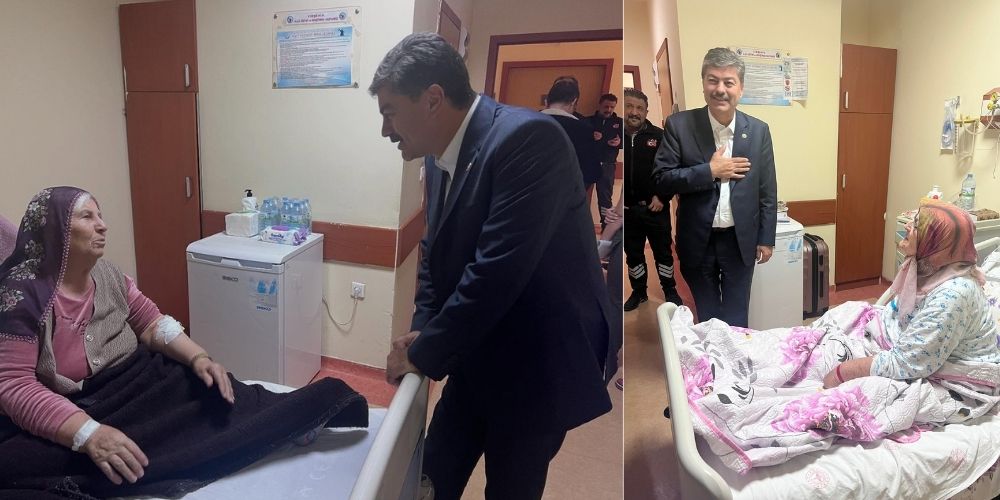 Kırşehir Milletvekili Necmettin Erkan, Kırşehir Eğitim ve Araştırma Hastanesini Ziyaret Etti