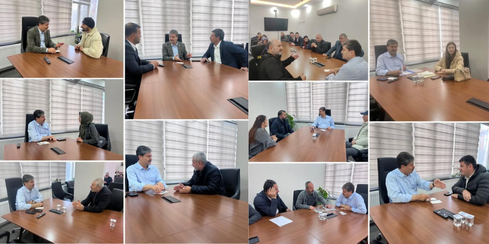 Necmettin Erkan, AK Parti Kırşehir İl Başkanlığı’nda Hemşehrileriyle Bir Araya Geldi