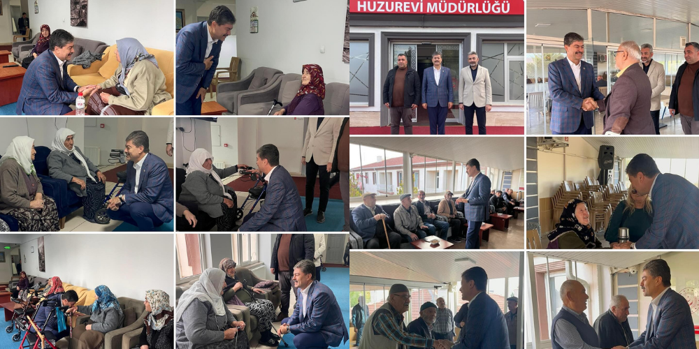 Necmettin Erkan’dan Kırşehir Huzurevi Sakinlerine Vefa Ziyareti