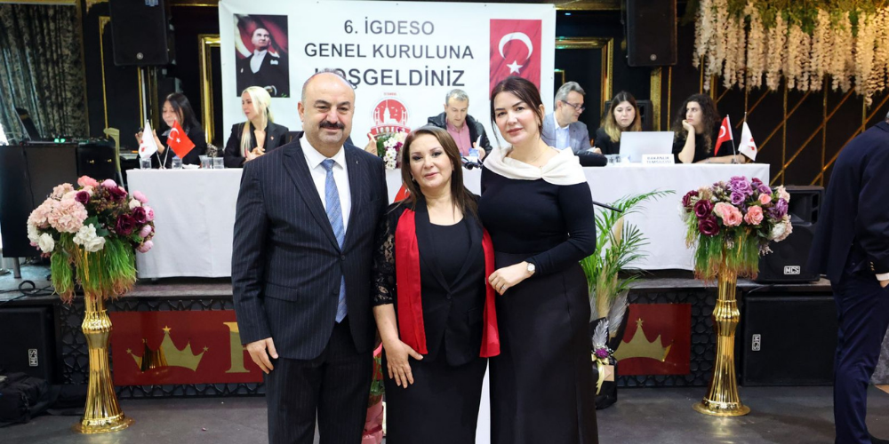 Mehmet Özdil Güzellik Uzmanları Odası Genel Kuruluna Katıldı