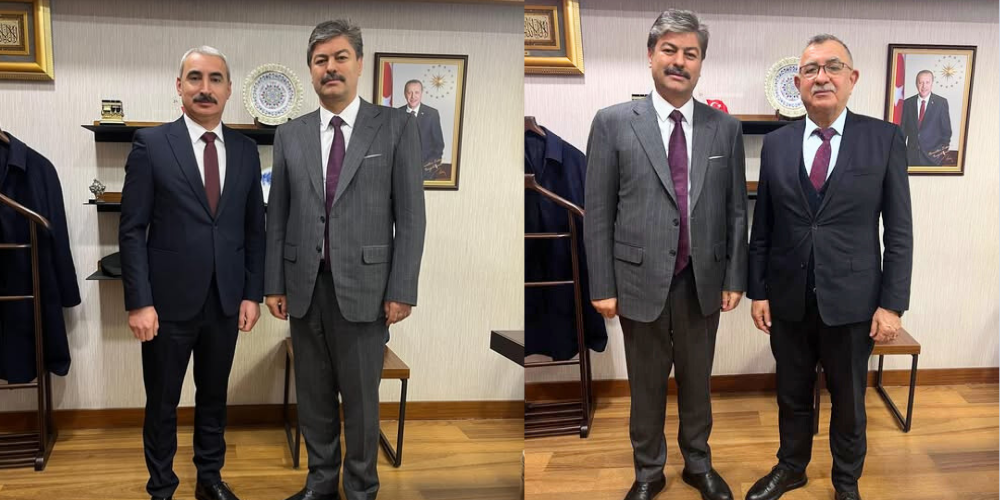 Necmettin Erkan, Akpınar ve Özbağ Belediye Başkanlarını TBMM’de Ağırladı