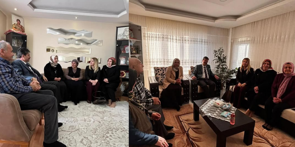 Kırşehir’de Şehit Ailelerine Vefa Ziyareti