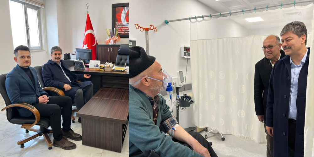 Necmettin Erkan’dan Mucur Devlet Hastanesi’ne Geçmiş Olsun Ziyareti