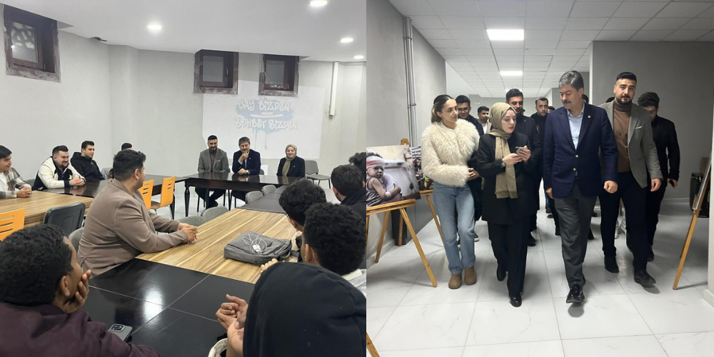 Necmettin Erkan Kırşehir’de Gençlerle Buluştu