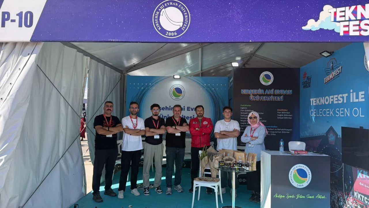 Kırşehir Ahi Evran Üniversitesi, TEKNOFEST’te Büyük İlgi Topladı.